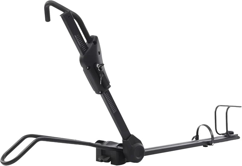 Faltbare Fahrradträger, Dach-Fahrradträger Vertikal Universal Dachfahrradträger, Reifenbreite 5.59cm