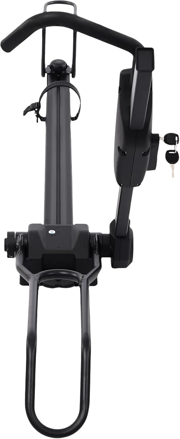 Faltbare Fahrradträger, Dach-Fahrradträger Vertikal Universal Dachfahrradträger, Reifenbreite 5.59cm