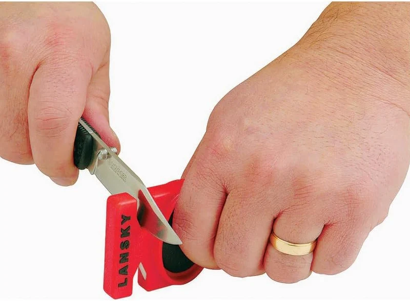 Lansky Wetzstahl Quick Fix, rot, 658LCSTC