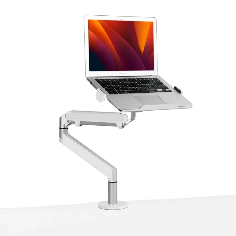 Alberenz® Laptophalterung mit Gasfeder, verstellbare Laptop Halterung für 17" Laptops, Notebook Abla