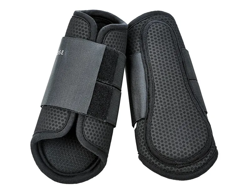 Busse Gamaschen ACTIVE MESH schwarz Doppel Klettverschluss pflegeleicht stabil Erwachsene. Gr. S, Er
