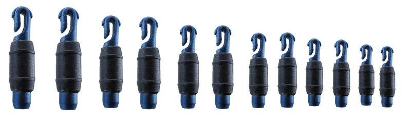 blntackle76 Set: 12 Stück 1,25mm-2,60mm Stonfo Spitzenstonfo - Spitzenadapter für Kopfruten Stipprut