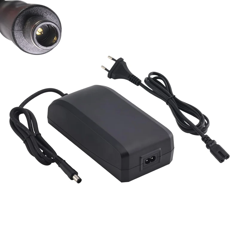 E-Bike Ladegerät 36V4A mit 7,4/5mm Rundstecker STC-8155LC für AEG SideClick