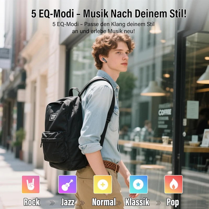 KI Übersetzer Kopfhörer, 3-in-1 Echtzeit Sprachübersetzer Kopfhörer 164 Sprachen mit ANC Mic & App,