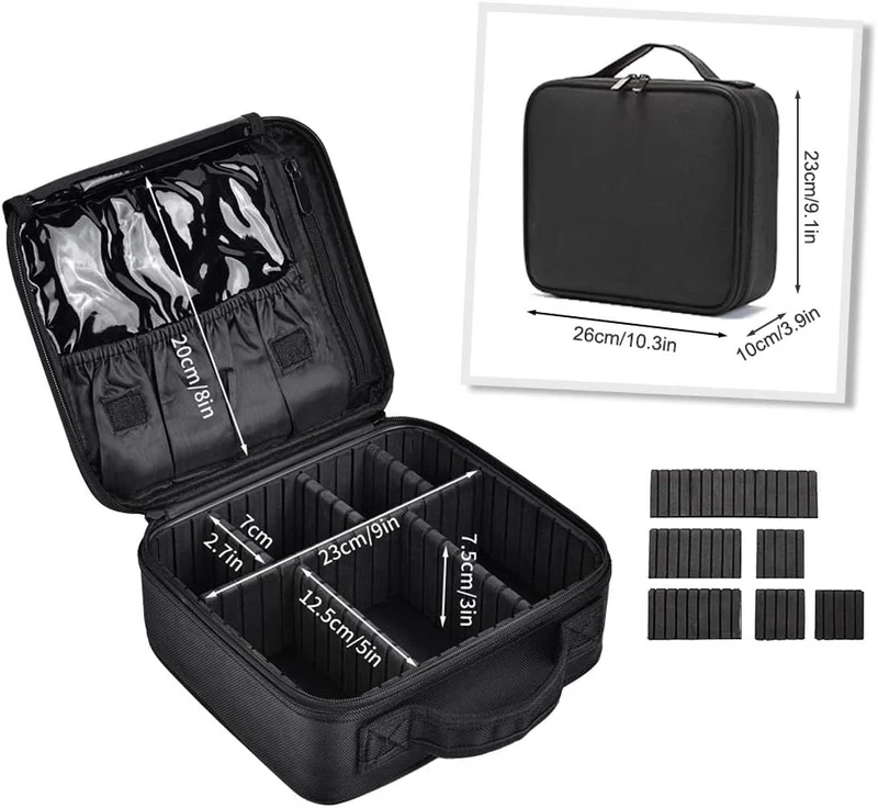 Kosmetiktasche,LOSMILE Reise Make-Up Tasche,Professionelle Kosmetischer Organizer Tasche Kosmetikkof