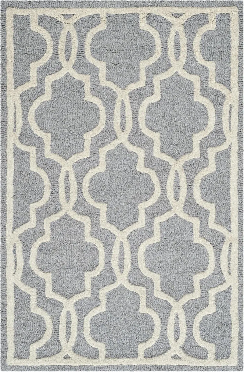 SAFAVIEH Spalier Teppich für Wohnzimmer, Esszimmer, Schlafzimmer - Cambridge Collection, Kurzer Flor