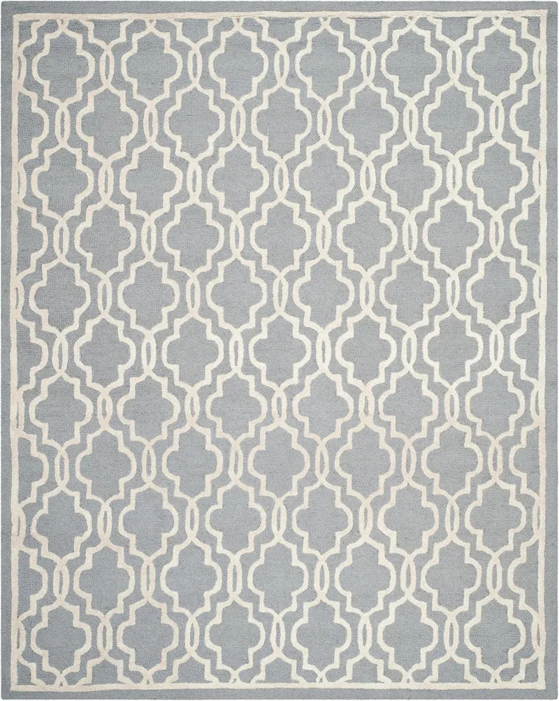 SAFAVIEH Spalier Teppich für Wohnzimmer, Esszimmer, Schlafzimmer - Cambridge Collection, Kurzer Flor