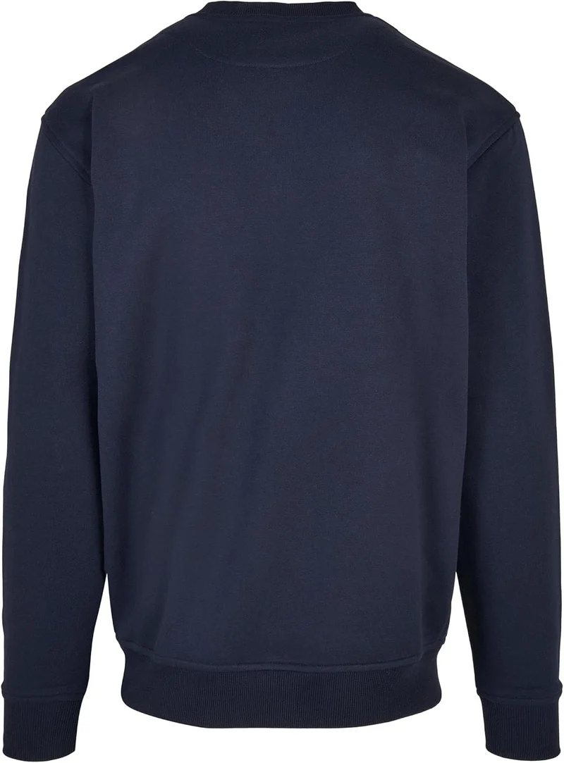 Urban Classics Herren Basic Pullover Crewneck Sweatshirt, verfügbar in 6 Farben, einfarbig, mit Rund