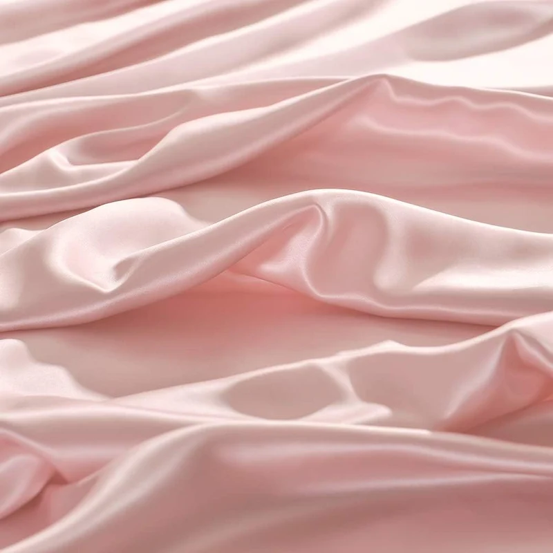 THXSILK Seide Spannbettlaken Spannbetttücher Seide Bettlaken 100% Maulbeerseide 19 Momme mit Rundumg