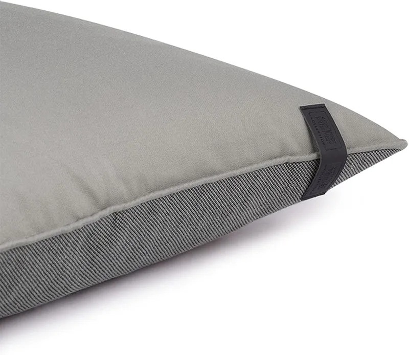 Schöner Wohnen Kollektion Kissenbezug Soft 2er Set - Kissenbezug 45x45 Baumwolle - Dekokissen grau -