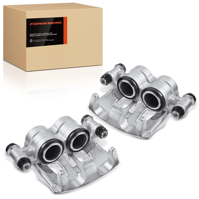 Frankberg 2x Bremssattel Bremszange Vorne Links Rechts Kompatibel mit Sprinter 3,5-T 3-T 4,6-T 906 C