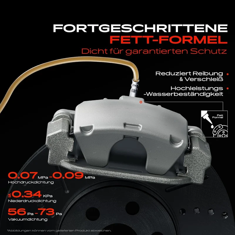 Frankberg 2x Bremssattel Bremszange Vorne Links Rechts Kompatibel mit Sprinter 3,5-T 3-T 4,6-T 906 C