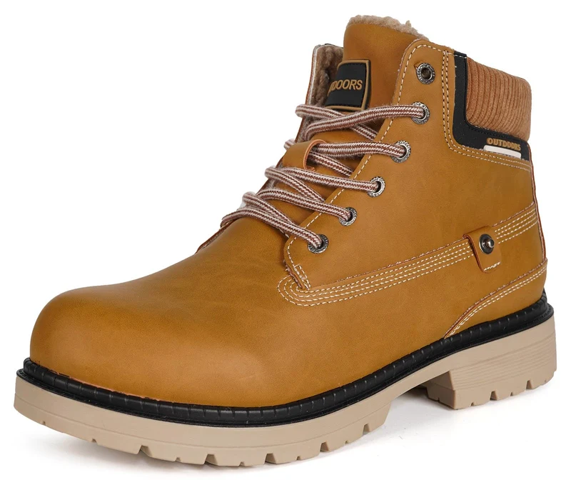 Unisex Winterstiefel Warm Winterschuhe Gefütterte Stiefeletten Wasserdicht Boots Gr.36-47 43 EU Dunk