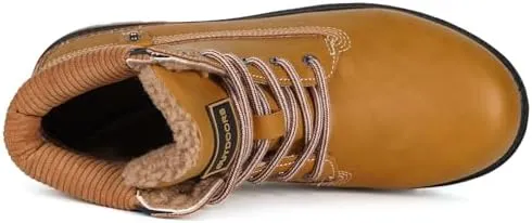 Unisex Winterstiefel Warm Winterschuhe Gefütterte Stiefeletten Wasserdicht Boots Gr.36-47 43 EU Dunk