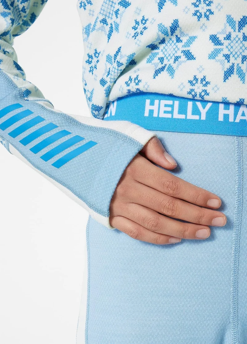 Helly Hansen Junior Unisex New Model JR Graphic Lifa Meri 14 Jahre Bright Blue, 14 Jahre Bright Blue