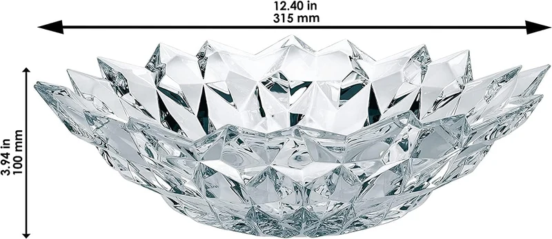 Spiegelau & Nachtmann, Schale, Kristallglas, 32 cm, 90055, Quartz, Schale
