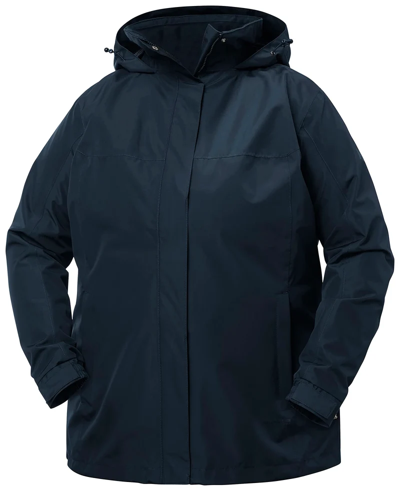Helly Hansen Damen W Aden Plus Jacket Rain Jacket XXL Grosse Grössen Navy, XXL Grosse Grössen Navy