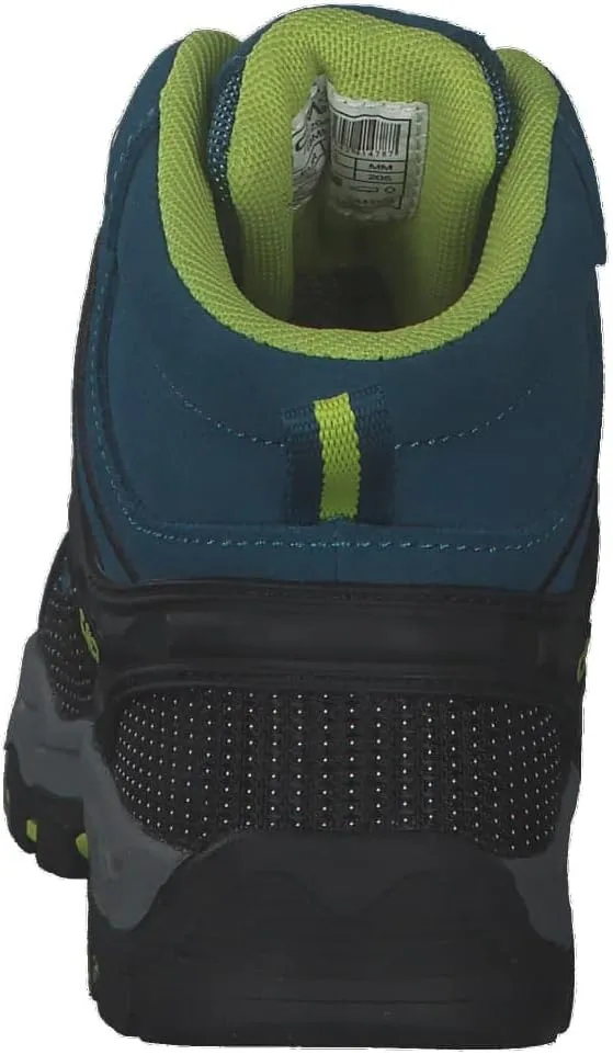 CMP Kids Rigel Mid Trekking Wp Walking Shoe, Deep Lake-Acido, 35 EU