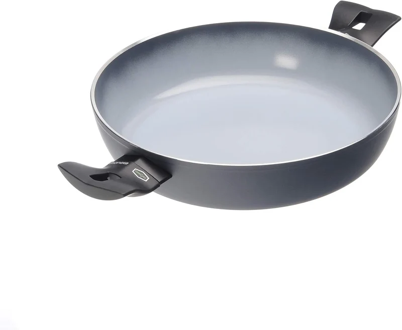 Moneta Aria Finegres Schmorkasserolle 28 cm, Aluminium, Grau