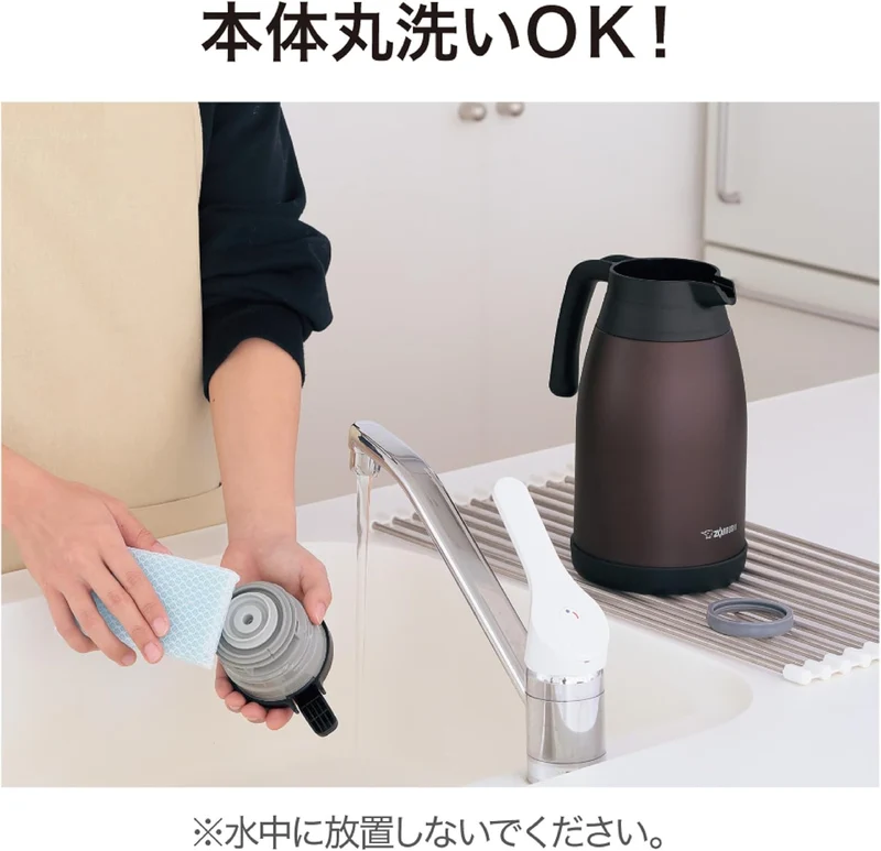 Zojirushi SH-RA15-XA Edelstahltopf 1,5 L Edelstahl 1.5-Liter Rostfrei, 1.5-Liter Rostfrei