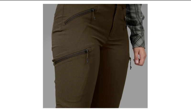 Seeland Damen Hose Larch Stretch 36 Grün, 36 Grün