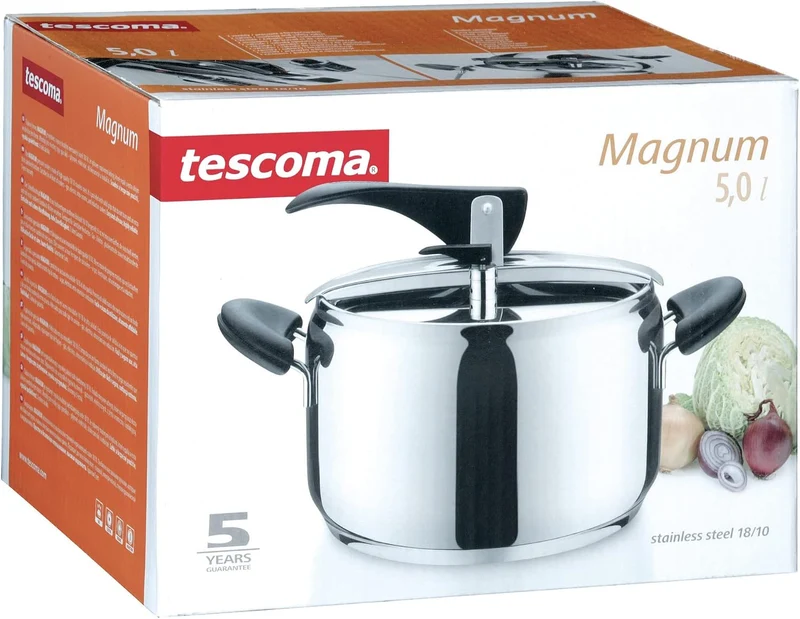 Tescoma 701150 Magnum Schnellkochtopf, 5.0 LT