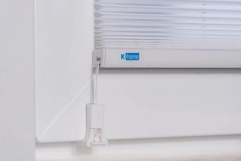 K-home Klemmfix-Plissee Palma Weiss 70 x 210 cm +++Verdunklung+++ 70 x 210 cm Weiss, 70 x 210 cm Wei