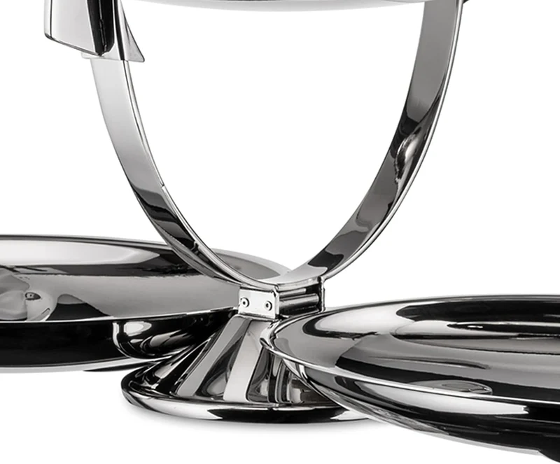 Alessi Anna Gong AM37 Etagere, Edelstahl, 3,2 x 21 x 5,8 cm, Einheiten, 1.0 & PSJS Juicy SALIF Zitro