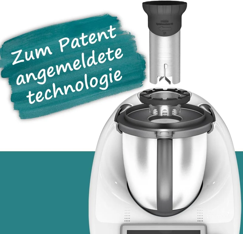 mixle Spätzleaufsatz V2, VERBESSERTE VERSION, kompatibel mit Thermomix TM6, TM5, TM31 & TM Friend, Z