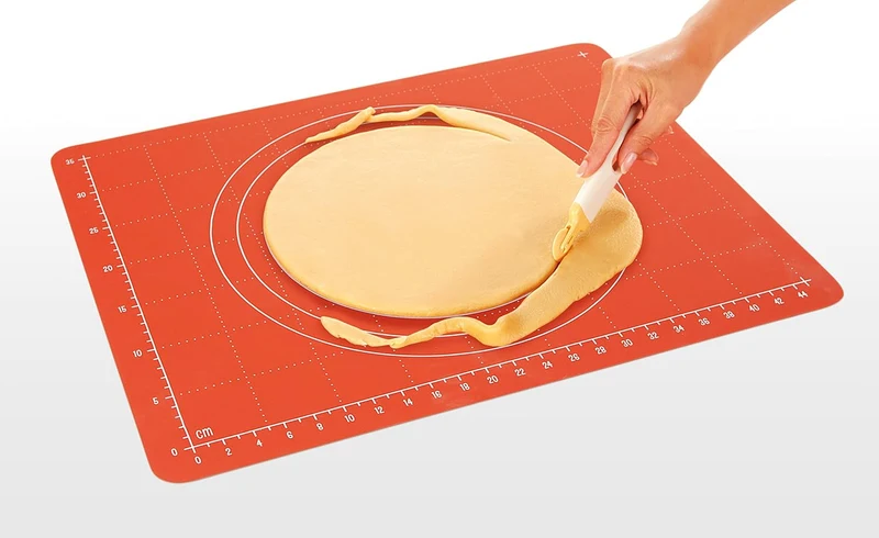 Tescoma Base PASTELERA C.Clip 60X50CM Delicia SiliconPRIME, Rojo, 50 x 60 cm 50 x 60 cm Rojo, 50 x 6