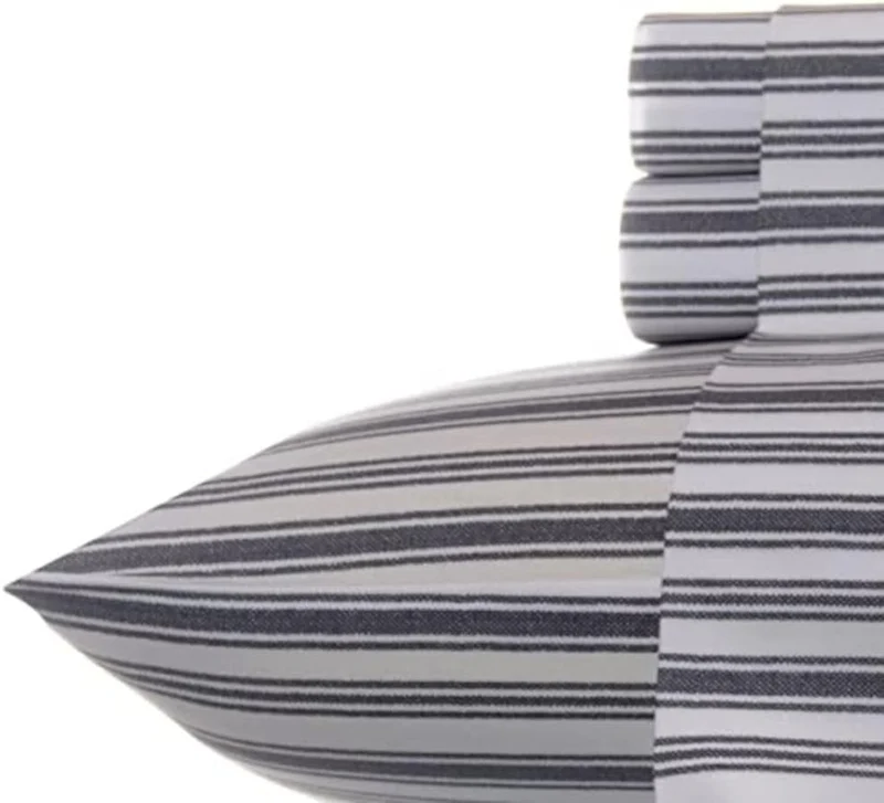 Nautica - Perkal-Kollektion – Bettwäsche-Set – 100% Baumwolle, knackig und kühl, leichte und feuchti