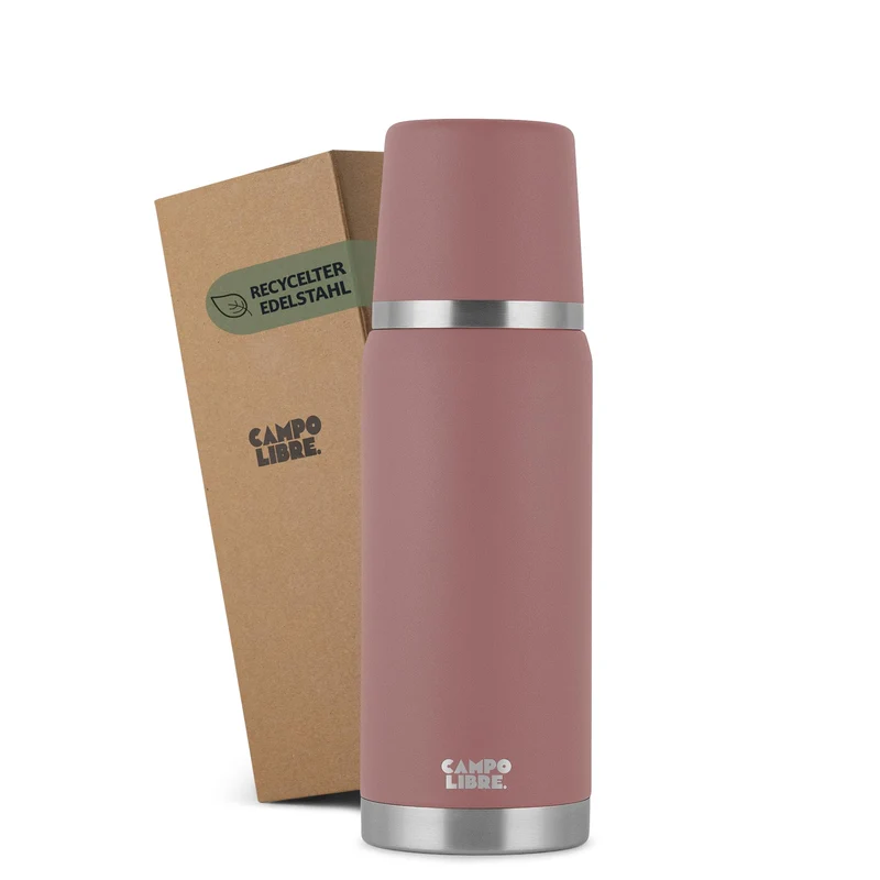 Campo Libre. Jaco® I Thermoskanne 1l & 750ml I Thermos mit Becher I Unsere Thermosflasche hält mind.