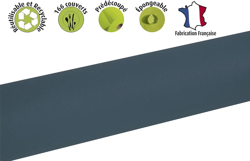 Pronappe Tischdecke R785033I Einweg-Tischdecke aus Spunbond-Vlies Länge 50m Breite 1,20m (pro Rolle)