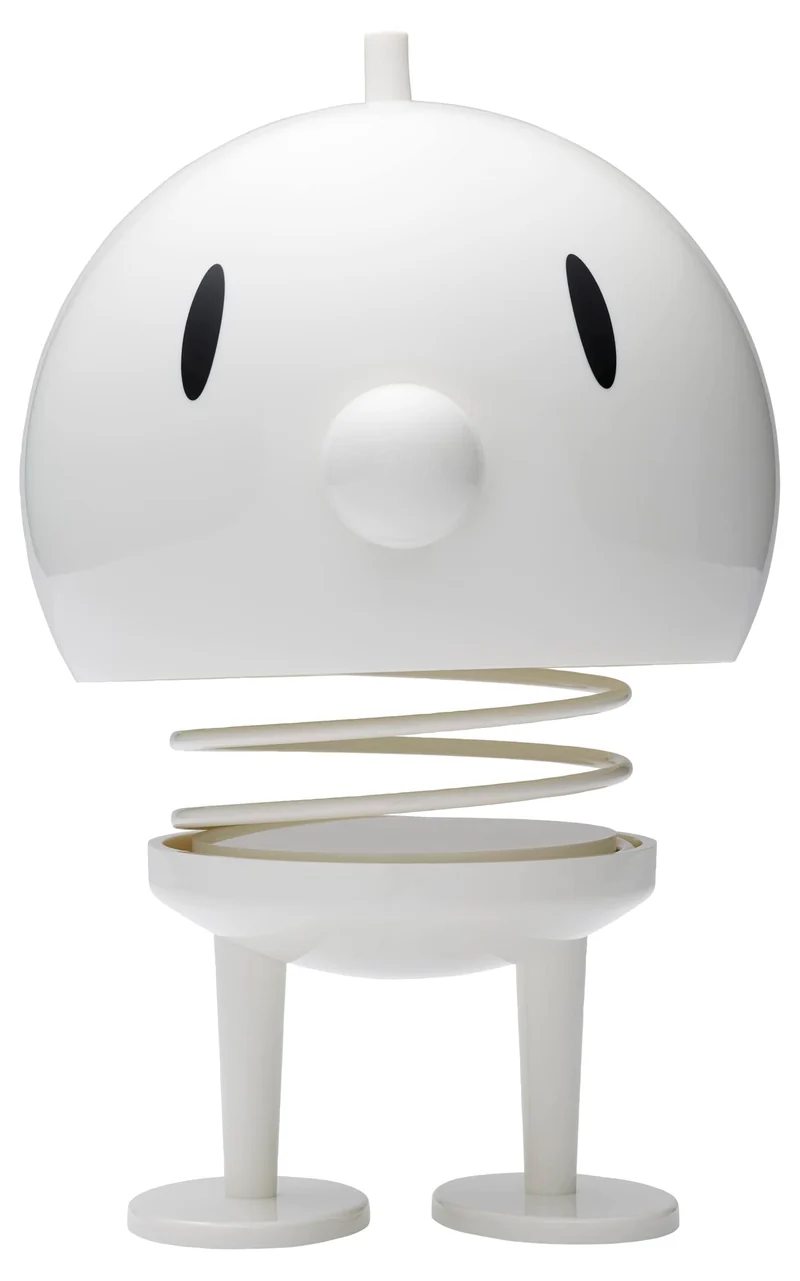 Hoptimist - Wackelfigur - X-Large Bumble - White - Kunststoff - 15 x 25 cm White XL, White XL