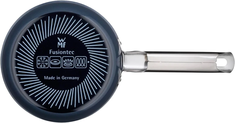 WMF Fusiontec Inspire Stielkasserolle, 16 cm ohne Deckel, kleiner Topf 1,3l, Kochtopf klein, Nudelto