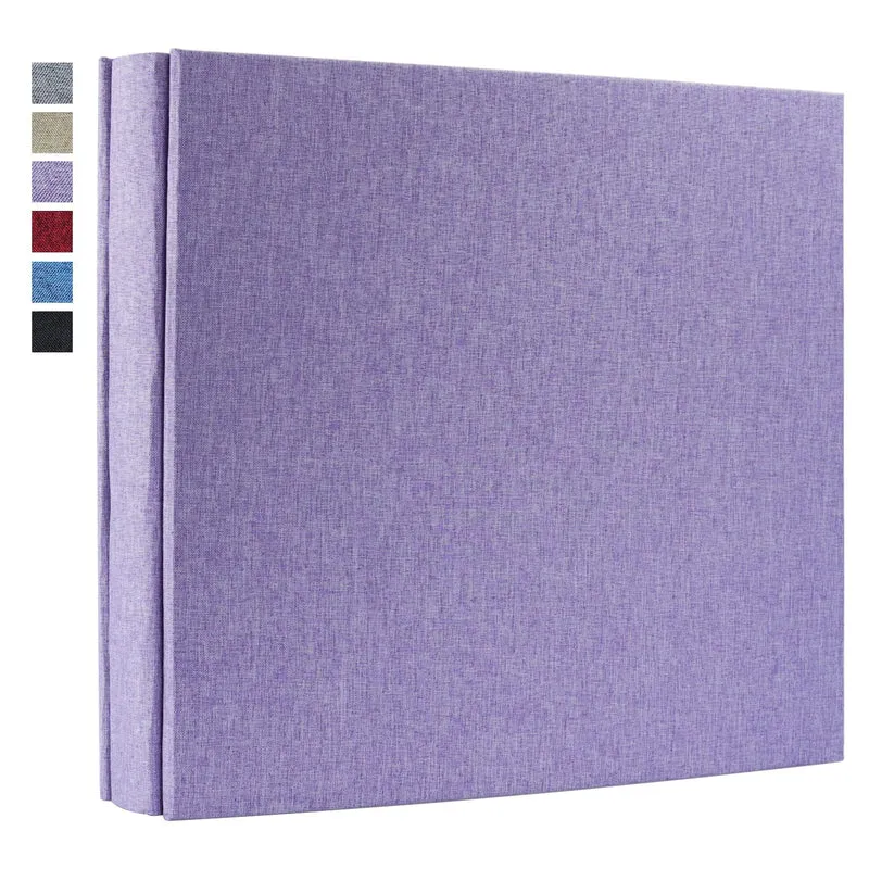 Vienrose Einsteck-Fotoalbum 10x15 Fotobuch mit 600 Schwarze Seiten Gross Kapazität Fotoalben für Val