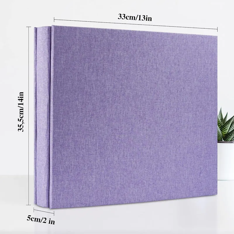 Vienrose Einsteck-Fotoalbum 10x15 Fotobuch mit 600 Schwarze Seiten Gross Kapazität Fotoalben für Val