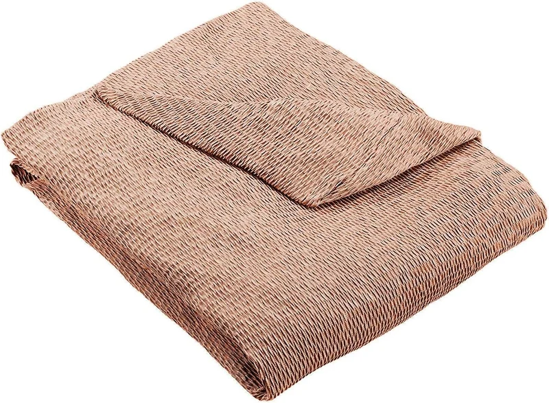 Martina Home - Bezug für Chaise Longue, Modell Túnez, Lachsfarbe, Eckteil rechts langer rechter Arm