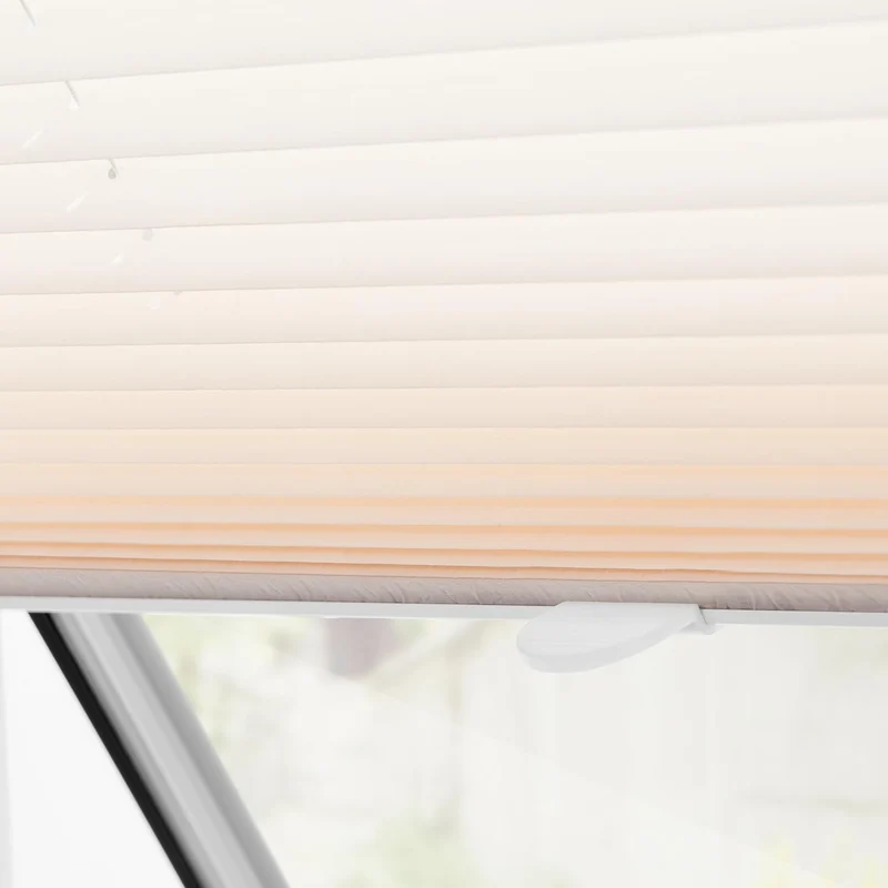 Lichtblick Dachfenster Plissee Haftfix, ohne Bohren, mit Saugnäpfen, für Veluxdachfenster, Fensterpl