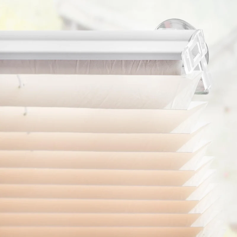 Lichtblick Dachfenster Plissee Haftfix, ohne Bohren, mit Saugnäpfen, für Veluxdachfenster, Fensterpl