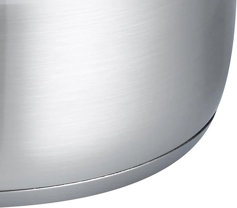 ELO 12121 Bratentopf m.GD 20 cm Serie Turmalin, Induktion, Edelstahl satiniert, rutschfeste Kunststo