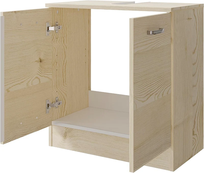 Pelipal Waschbeckenunterschrank Quickset 301 in Polar Pinie quer NB, 60,2 cm breit | Waschbeckenschr