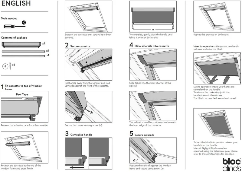 Bloc Skylight Rollo Für Velux Dachfenster Blockout, Marineblau, U04 U04 Für Velux Dachfenster Navy,