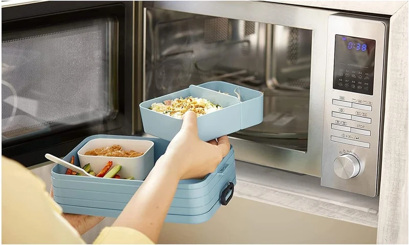 Mepal 2-tlg. Lunch to go Set – Lunchbox Take A break Large mit Lunchpot – praktischer Müslibecher –