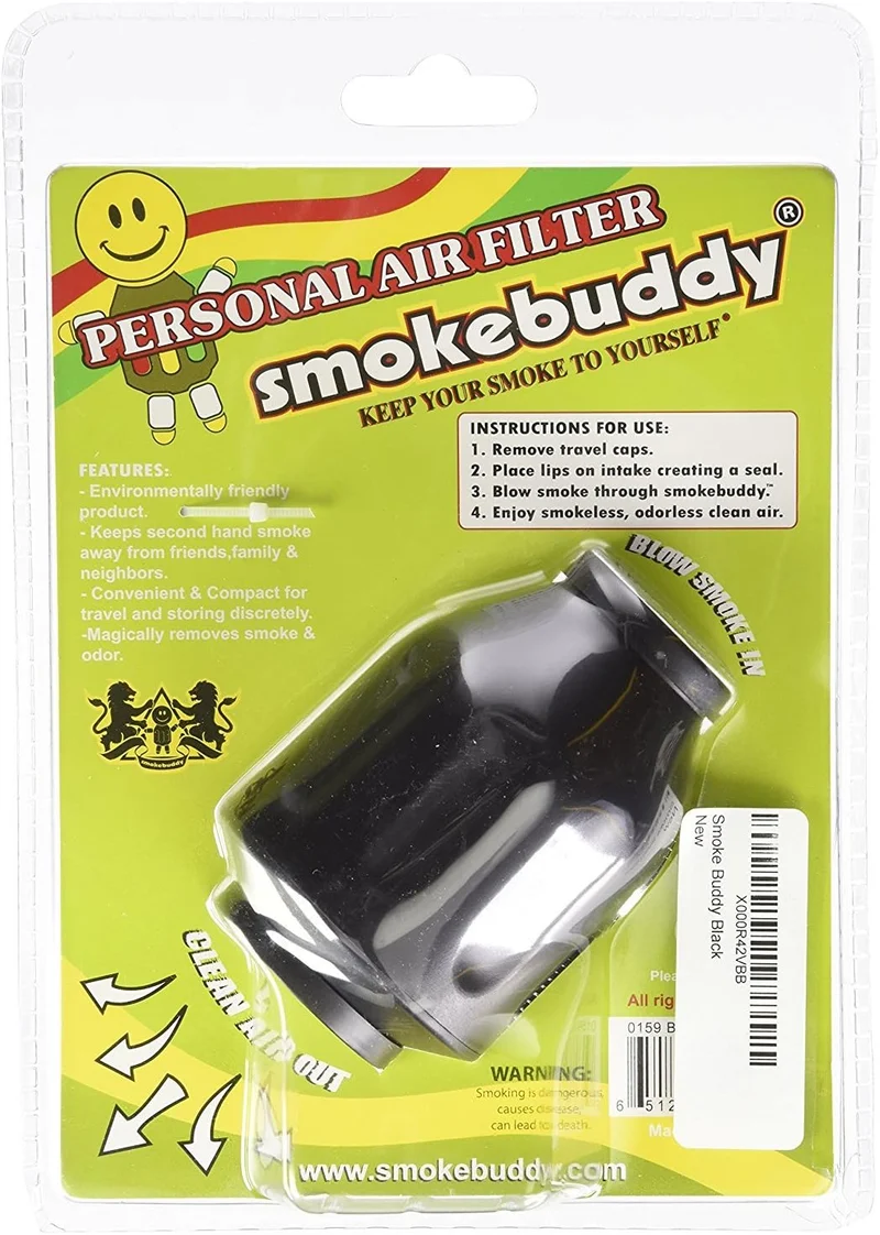 Smoke Buddy Black von Smoke Buddy by smokebuddy Schwarz, Schwarz