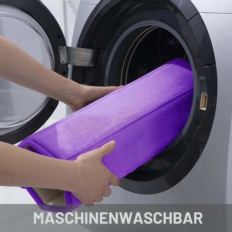 Homaxy Memory Foam Badezimmer Badteppich Saugfähige Rutschfester Badvorleger Waschbar Badematte - 43