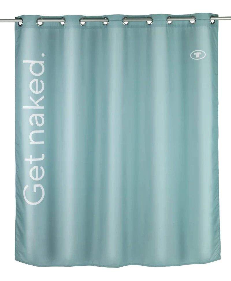 TOM TAILOR Duschvorhang, waschbarer Vorhang für Dusche und Badewanne, schimmelresistent und wasserab
