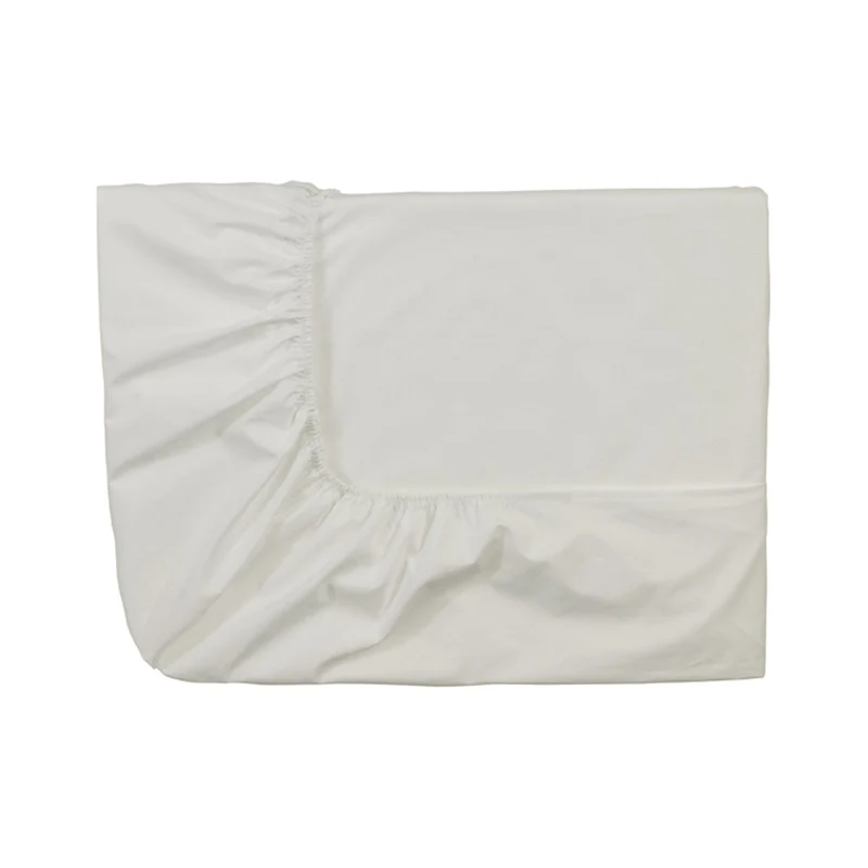 Essix Royal Line Spannbettlaken, Perkal-Baumwolle, Meringue, 160 x 200 cm 160 x 200 cm Meringue, 160