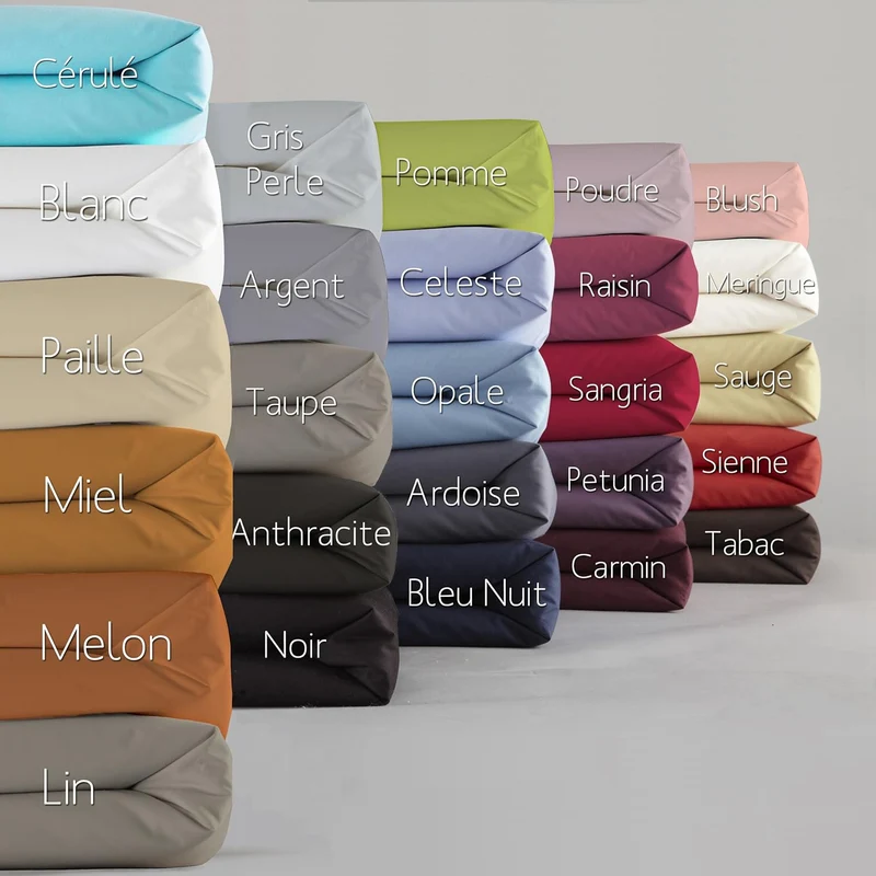 Essix Royal Line Spannbettlaken, Perkal-Baumwolle, Meringue, 160 x 200 cm 160 x 200 cm Meringue, 160