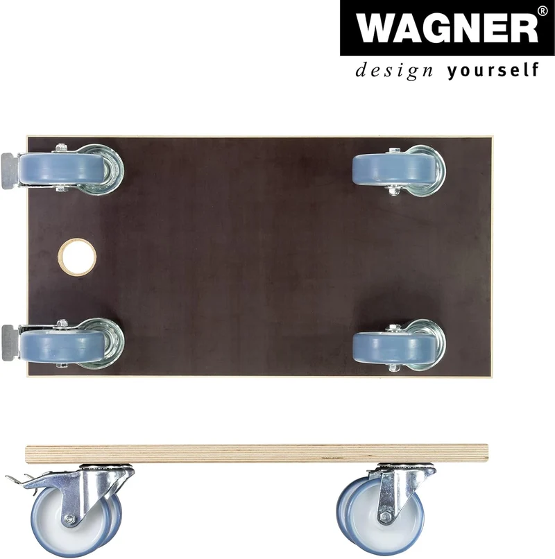 Wagner Transporthilfe MM 1341 I 57,5 x 30 x 15 cm - Tragkraft 500 kg - Multiplex - schwer beladene K